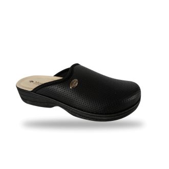   DrMonteBosco kímélő elasztikus női papucs - 514 Nero komfort papucs