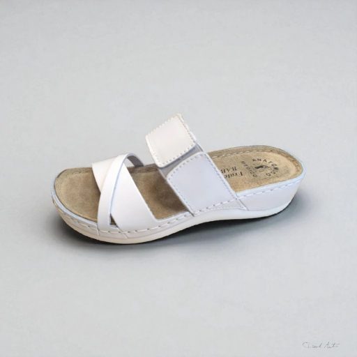 Fratelli Babb papucs D304 Bianco