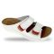 Fratelli Babb bio papucs - komfort papucs D3333 -fehér