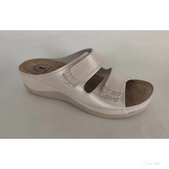 Fratelli Babb bio papucs - komfort papucs D3333 -púder
