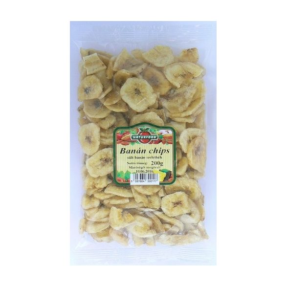 Naturfood Banán chips 200g