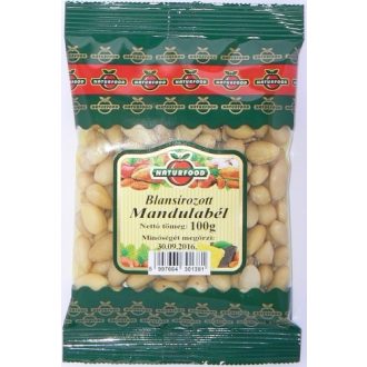 Naturfood Blansírozott mandulabél 100g