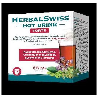   Herbal Swiss HERBAL SWISS FORTE FORRÓ INSTANT ITALPOR HOT DRINK 12 DB