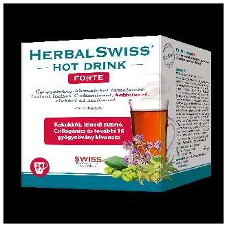   Herbal Swiss HERBAL SWISS FORTE FORRÓ INSTANT ITALPOR HOT DRINK 24 DB