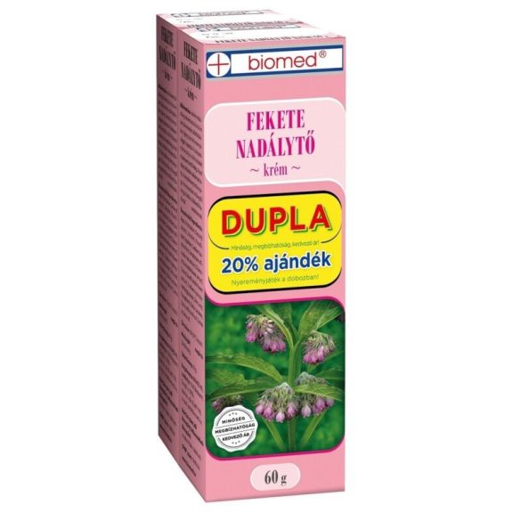 Biomed Feketenadálytő krém Dupla 60 + 60 g