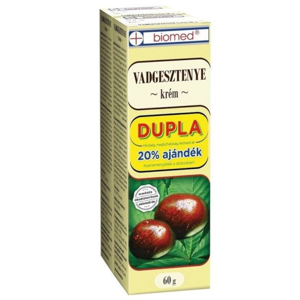 Biomed Vadgesztenye krém Dupla 60 + 60 g