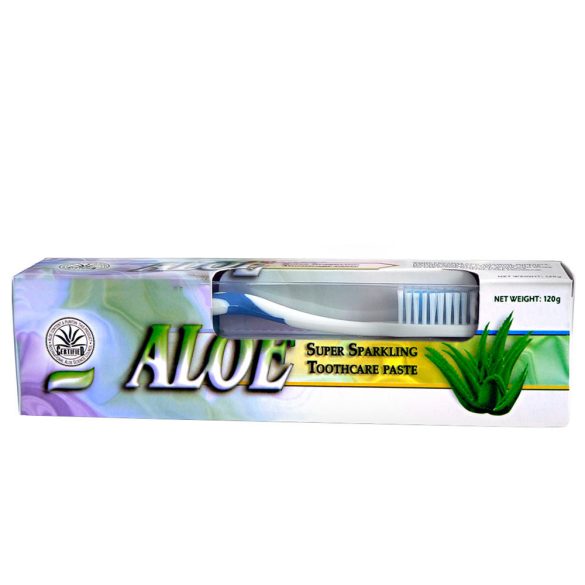 Dr.Chen Aloe Vera fogkrém 120 g + ajándék fogkefe