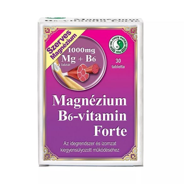Dr.Chen Magnézium+B6-vitamin Forte tabletta 30 db
