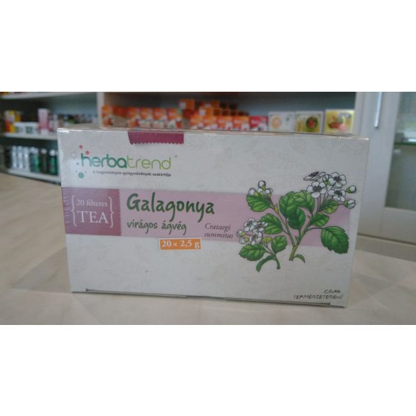 HerbaTrend Galagonya virágos ágvég filteres 20 db