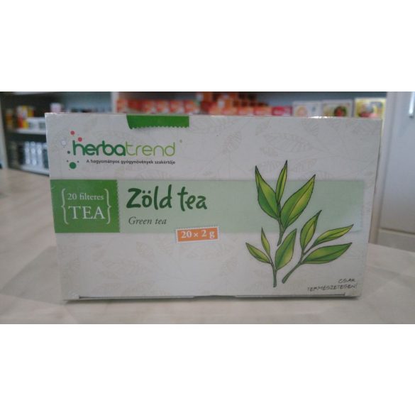 HerbaTrend Zöld tea filteres 20 db