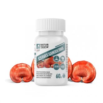   Natur Tanya® Szerves Ganoderma, Pecsétviaszgomba - egy olyan gomba, ami Kelet-Ázsiában gyógyszer 60x