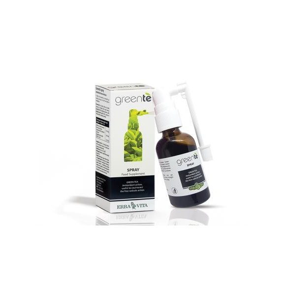 ErbaVita® Greente’ antioxidáns spray - étvágycsökkentő, zsírégető. Csak a nyelv alá kell fújni az étkezések előtt. 30ml