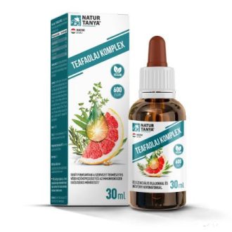   Natur Tanya® TEAFAOLAJ KOMPLEX 30 ML - Teafa olaj, kakukkfű olaj, rozmaring olaj, grapefruitmag és hosszú bors kivonatok, csepp formában