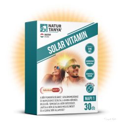   Natur Tanya® SOLAR VITAMIN – Napozóvitamin a bőr egészségéhez, napérzékenység esetén, és napozás vagy szolárium mellett a barna bőrért