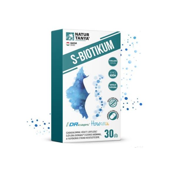 Natur Tanya® Slimbiotikum – lactis 420 HOWARU® Shape testsúlycsökkentő probiotikum  30x