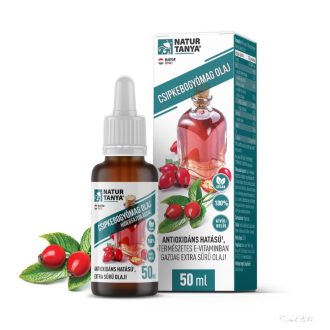   Natur Tanya® Csipkebogyómag olaj hidegsajtolással- Antioxidáns hatású, természetes E-vitaminban gazdag extra sűrű olaj!