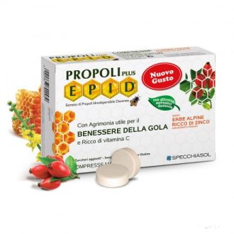   Natur Tanya® S. EPID® propoliszos szopogatós tabletta alpesi növénnyel, cinkkel, C-vitaminnal és édesítőszerekkel 20x