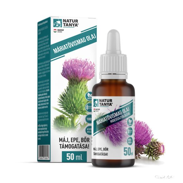 Natur Tanya® 100% Máriatövismag olaj hidegsajtolással 50 ml