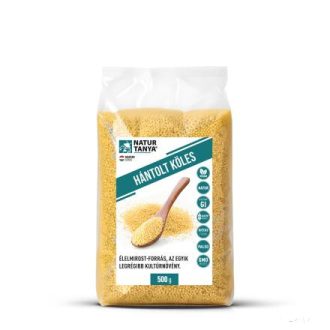   Natur Tanya® Hántolt Köles. Már Honfoglaló őseink legfőbb étke is a köleskása volt! Édesen, sósan. 500g