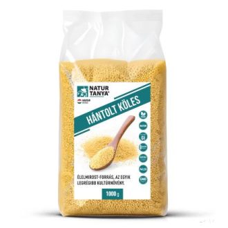   Natur Tanya® Hántolt Köles. Már Honfoglaló őseink legfőbb étke is a köleskása volt! Édesen, sósan. 1000g