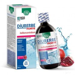   ESI® Diurerbe® Forte italkoncentrátum, gránátalma íz – Vízvisszatartás és cellulit ellen. 500ml