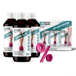   Natur Tanya® 60 napos Gambe Slim® Szép lábak kúracsomag – Ivókúra a karcsú és egészséges lábakért 3 x 500 ml 