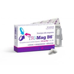   Olimp Labs® TRI-Mag B6™ - 3 magnéziumsó együtt: magnézium-karbonát, magnézium-laktát, magnézium-malát 30x