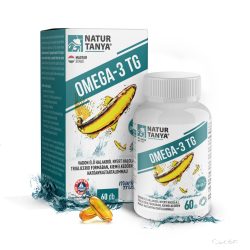   Natur Tanya® Mega Omega-3  60x - vadvízi halolaj, extra EPA és DHA tartalom