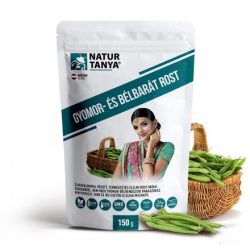   Natur Tanya® vegán gyomorbarát rost 150g - Szabadalommal védett indiai guarbabból a Monash Egyetem LOW FODMAP tanúsítványával, IBS, SIBO esetén is.