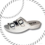 Pianella hallux betétes papucs - 422/fehér-kék