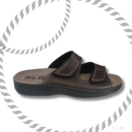 Pianella férfi papucs - 680 - barna