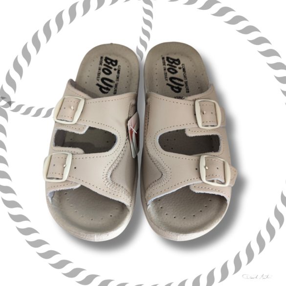 Pianella hallux betétes papucs - 422/beige