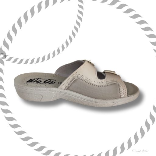 Pianella hallux betétes papucs - 422/beige