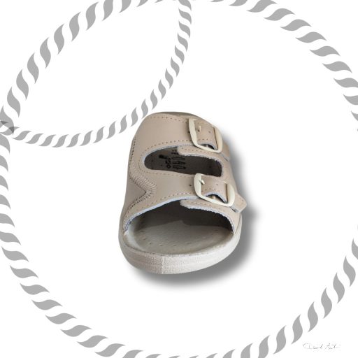 Pianella hallux betétes papucs - 422/beige