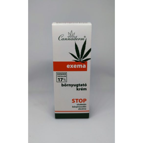 Cannaderm Exema Bőrnyugtató Krém 50g