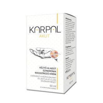   Karpal Akut Kéztő alagút szindróma masszírozó krém 50 ml