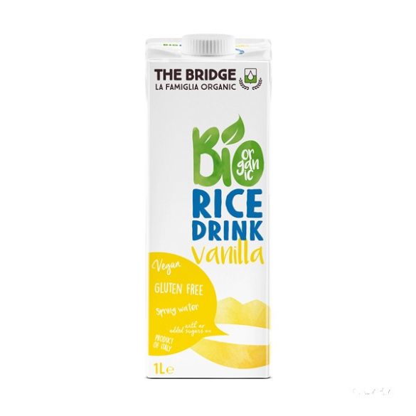 The Bridge bio vaníliás rizsital 1l 