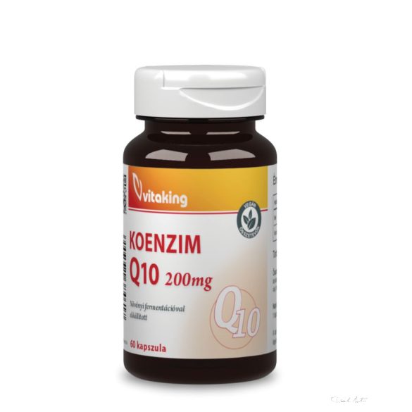Vitaking Q-10 Koenzim 200mg (Fermentált, Növényi) 60x
