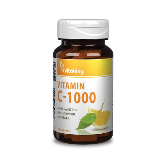 Vitaking C-vitamin 1000mg bioflavonoidokkal 30x