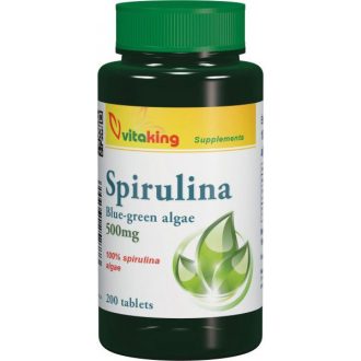 Vitaking Spirulina alga tabletta 200x