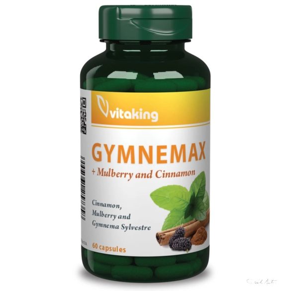 Vitaking Gymnemax 60x - étvágycsökkentő, vércukorszint normlizáló, édesség iránti vágy leküzdésére