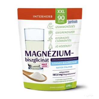 INTERHERB XXL MAGNÉZIUM-BISZGLICINÁT NATÚR ITALPOR 270G