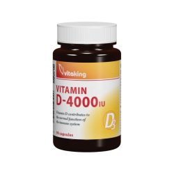 Vitaking D3-vitamin 4000NE kapszula – 90x