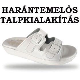 Harántemelős talpkialakítás