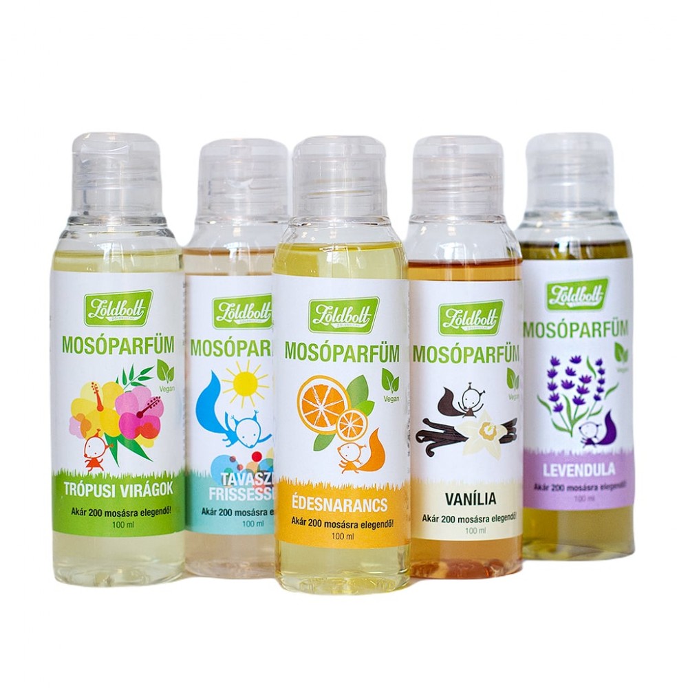 Zöldbolt mosóparfüm - vanília - 100 ml